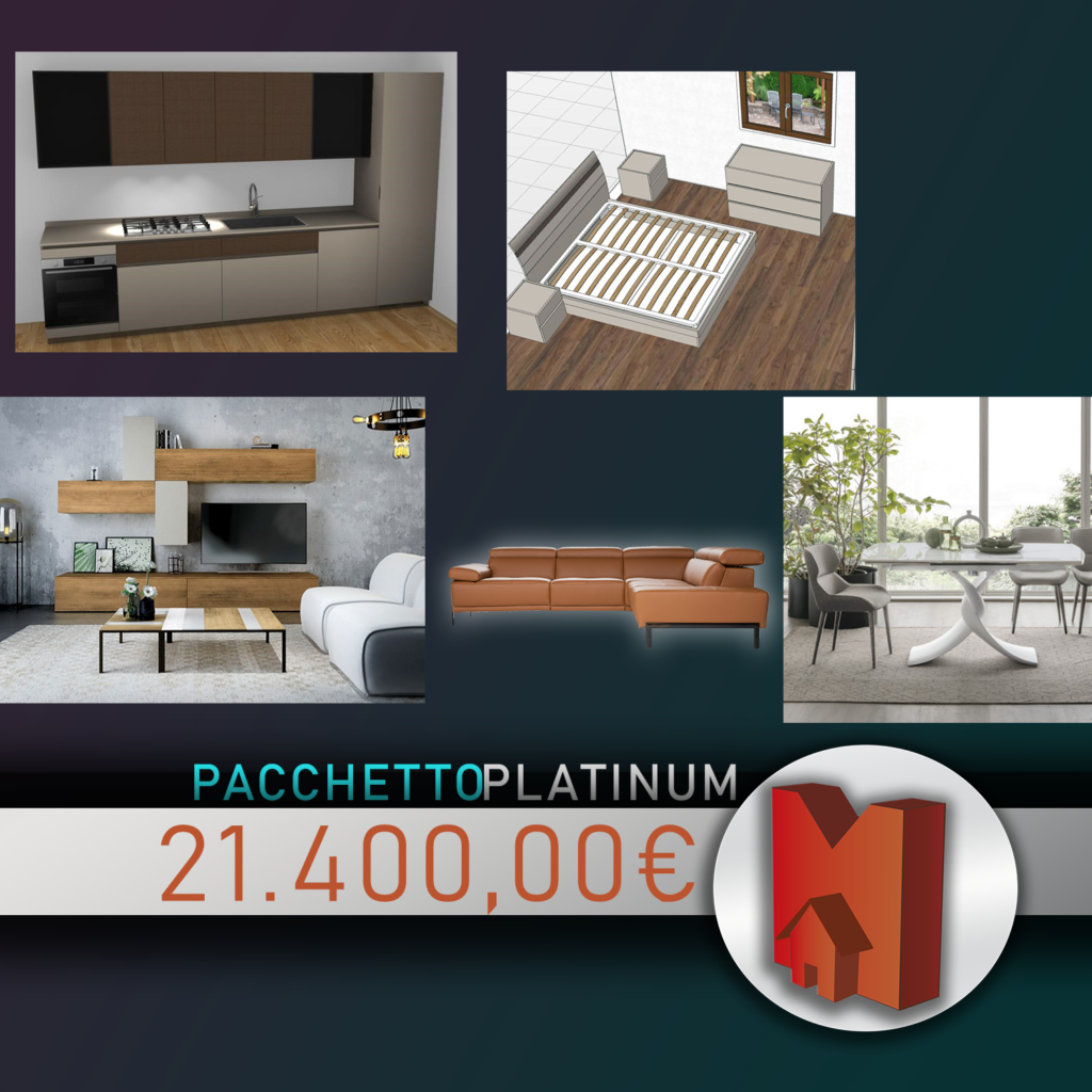 Arredamento Completo Pacchetto Platinum Marinelli Design Group 